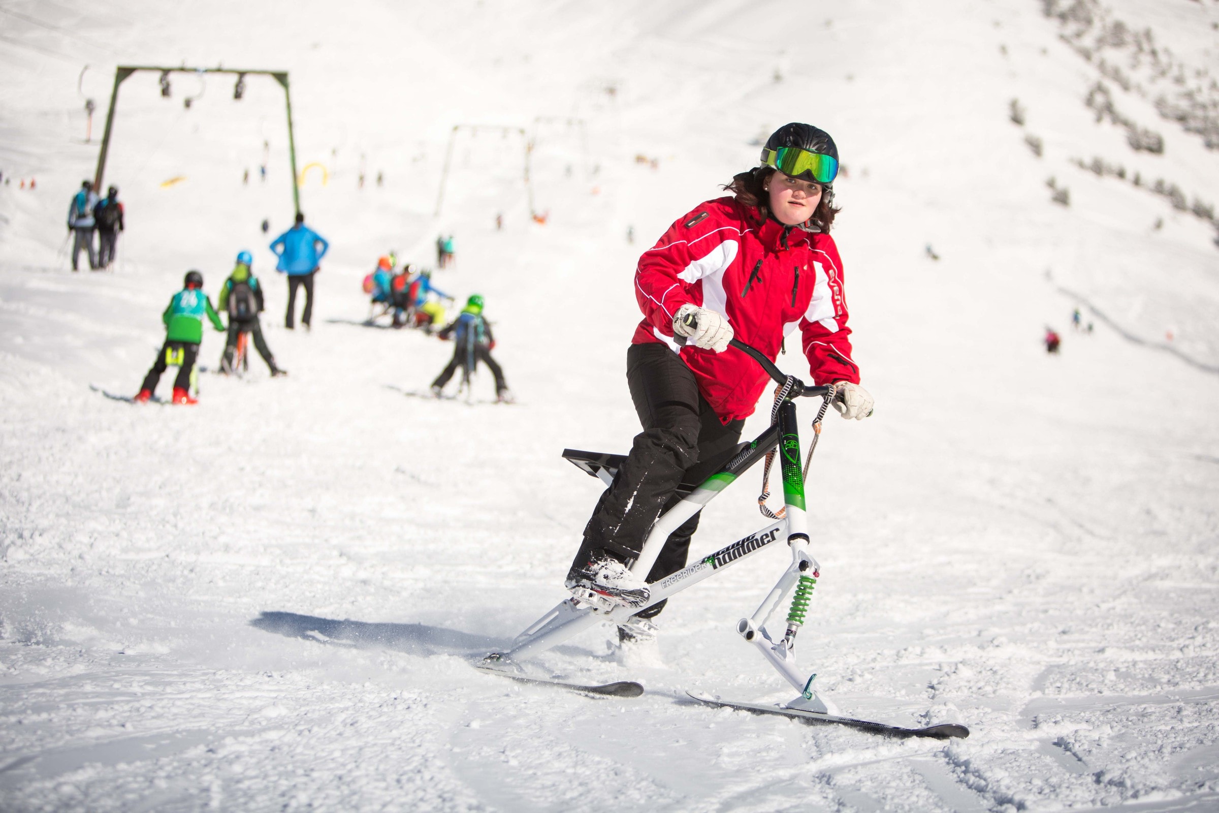 Barrierefreies Skifahren, Wiffzack, Mogasi, Alpengaudi