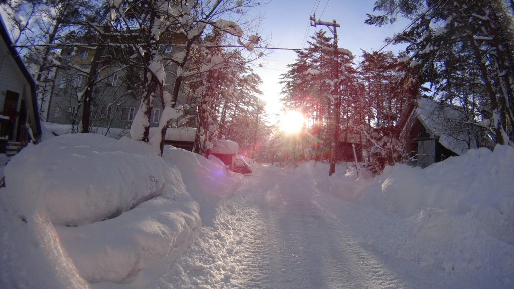 Hakuba, Skifahren in Japan, Mogasi