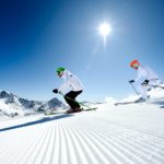 Skifahren am Stubaier Gletscher, Mogasi